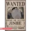 Affiche Wanted Jinbe -Kameha Boutique affiche wanted jinbe