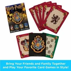 Harry Potter - Jeux De Cartes à Jouer Crests -Kameha Boutique harry potter jeux de cartes a jouer crests 1