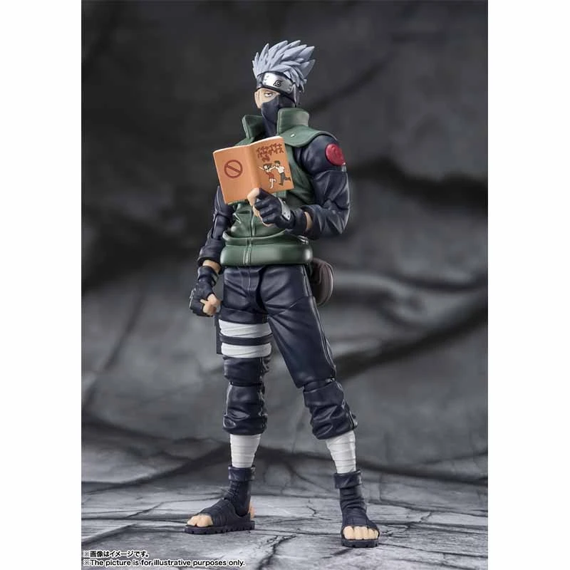 Naruto Shippuden - Figurine Kakashi - S.H Figuarts 4 Naruto Shippuden - Figurine Kakashi - S.H Figuarts – Image 2