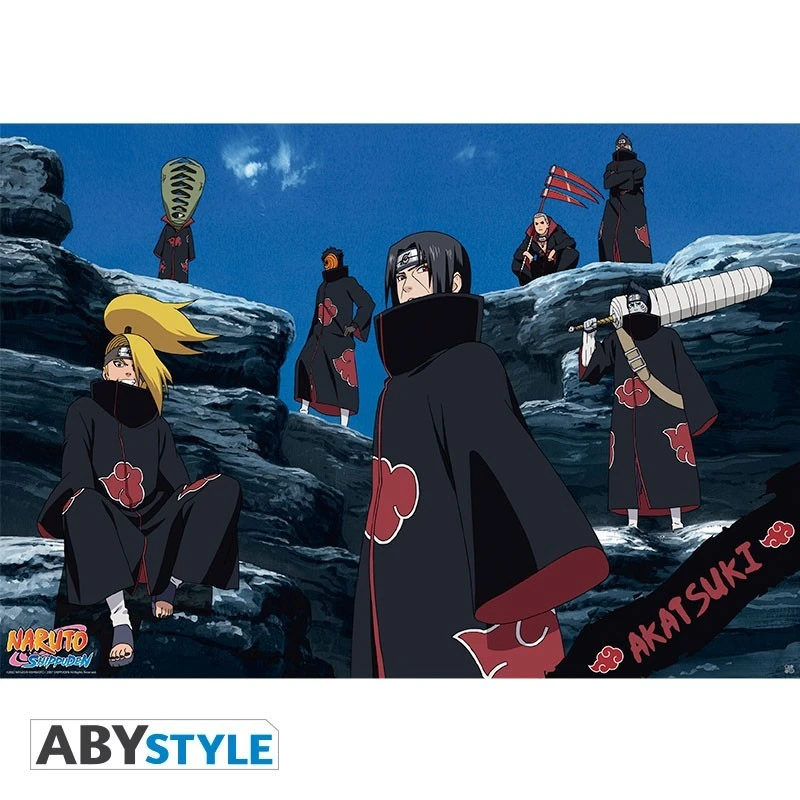 Naruto Shippuden - Poster Akatsuki 3 Naruto Shippuden - Poster Akatsuki