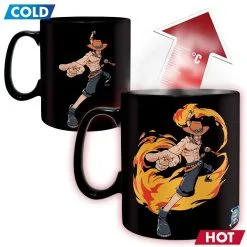 One Piece - Mug Thermo-Réactif Luffy Ace -Kameha Boutique one piece mug thermo reactif luffy ace 1