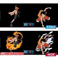One Piece - Mug Thermo-Réactif Luffy Ace -Kameha Boutique one piece mug thermo reactif luffy ace 2