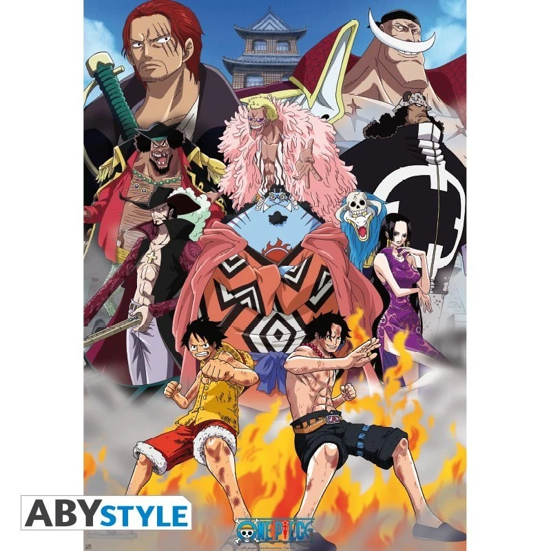 One Piece - Poster Géant Marine Ford 3 One Piece - Poster Géant Marine Ford