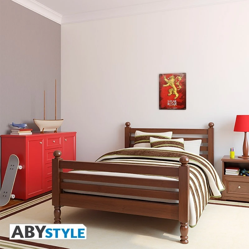 Plaque Métal Lannister 4 Plaque Métal Lannister – Image 2