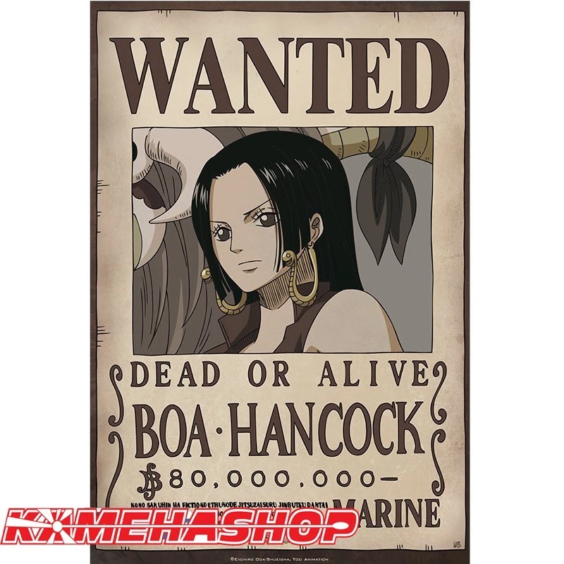 Poster Wanted Boa Hancock 3 Poster Wanted Boa Hancock