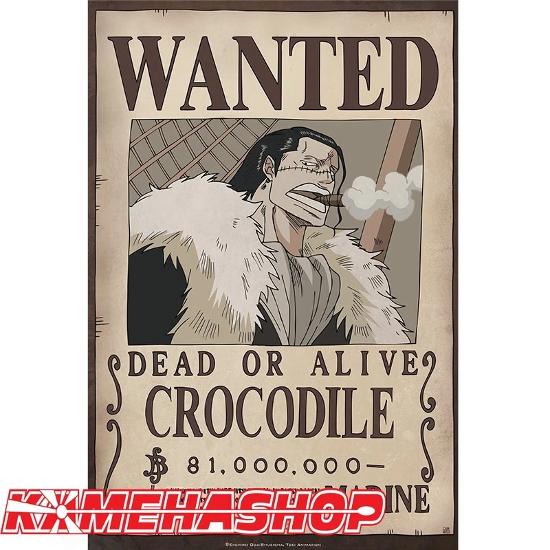 Poster Wanted Crocodile 3 Poster Wanted Crocodile