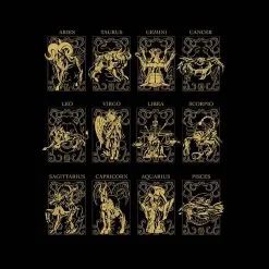 Saint Seiya - T-shirt Des 12 Armures D'Or -Kameha Boutique saint seiya t shirt des 12 armures d or 1