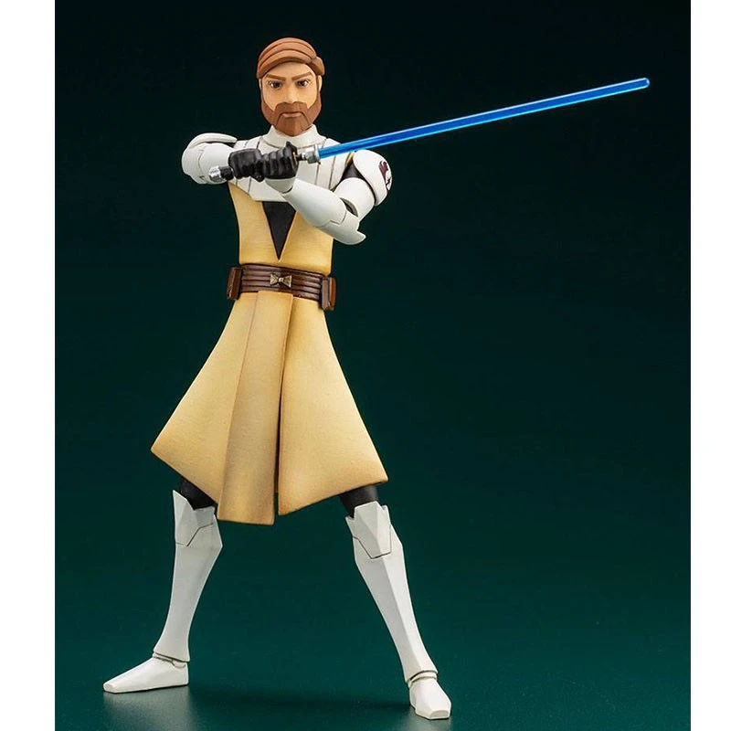 Star Wars The Clone Wars - Figurine Obi-wan Kenobi 4 Star Wars The Clone Wars - Figurine Obi-wan Kenobi – Image 2